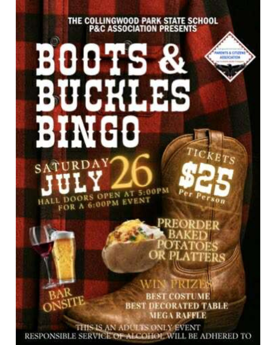 Buckles and Boots Bingo